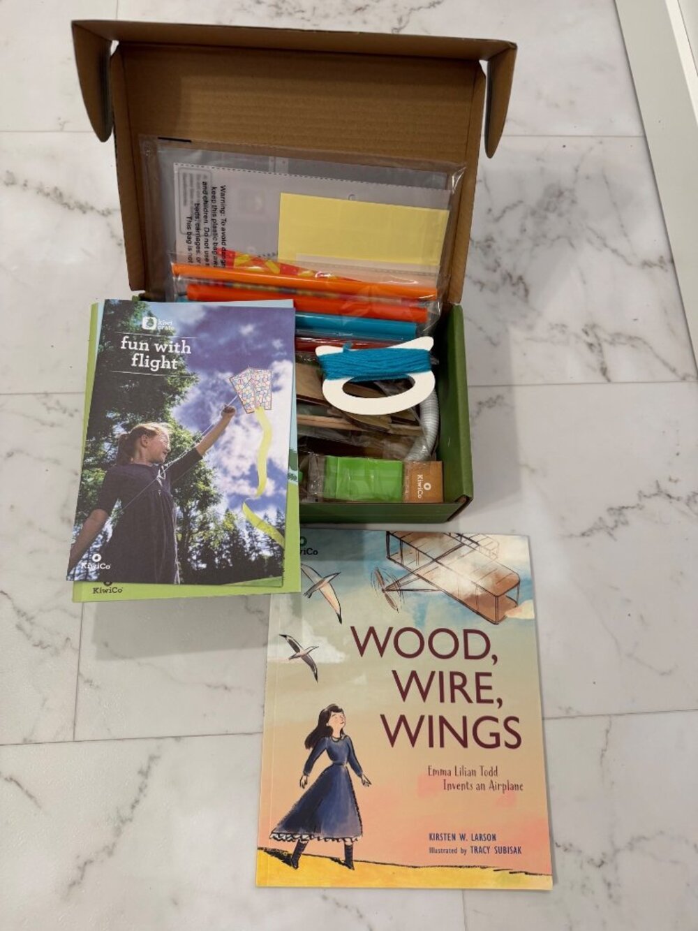 NEW KiwiCo crate with book